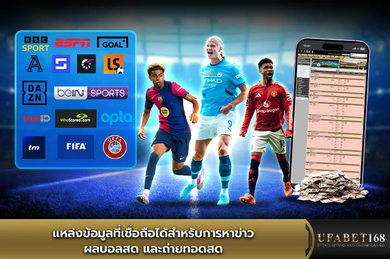 ข่าว ผลบอลสด และถ่ายทอดสด