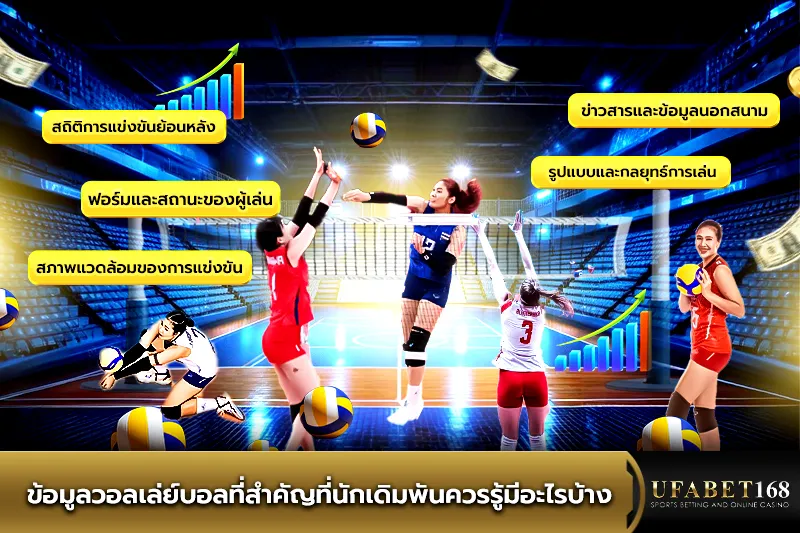 ข้อมูลวอลเลย์บอลที่สำคัญ