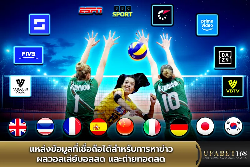 แหล่งข้อมูลวอลเลย์บอลที่เชื่อถือได้